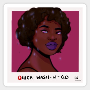 Quick Wash n Go Sticker